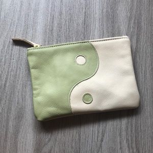 Primecut Leather Ying Yang Clutch/Wallet
